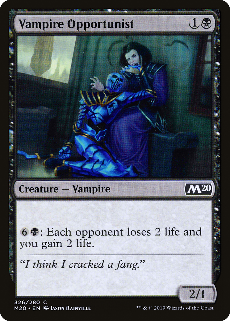Vampire Opportunist (M20-326) [Core Set 2020]