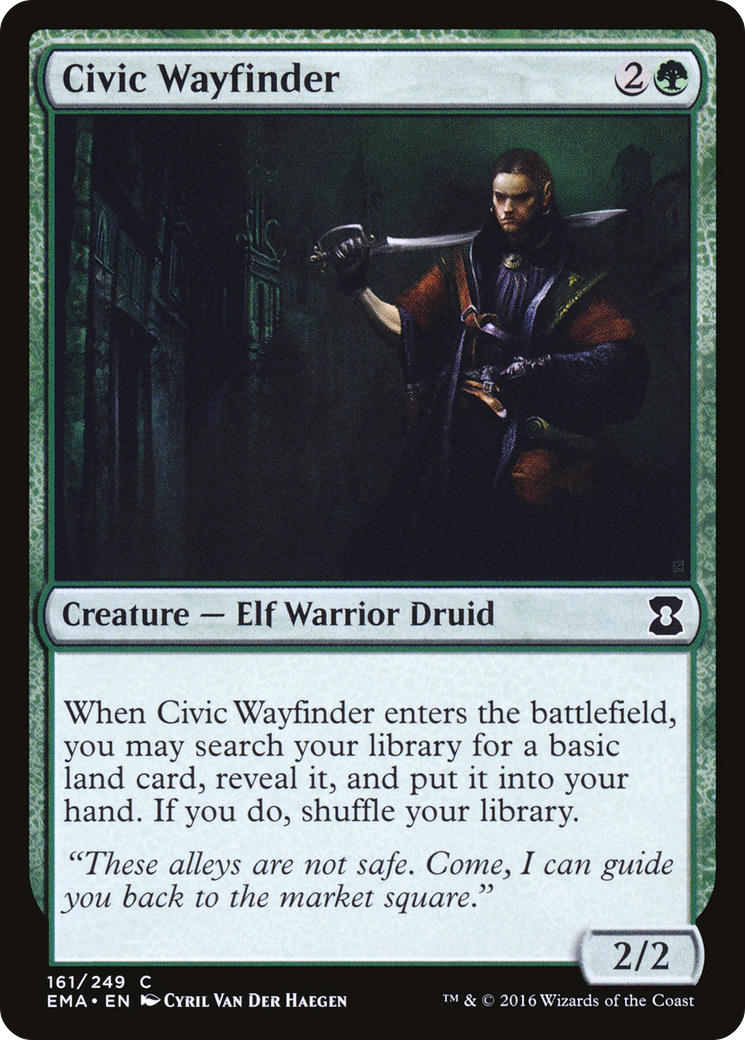 Civic Wayfinder (EMA-161) [Eternal Masters]