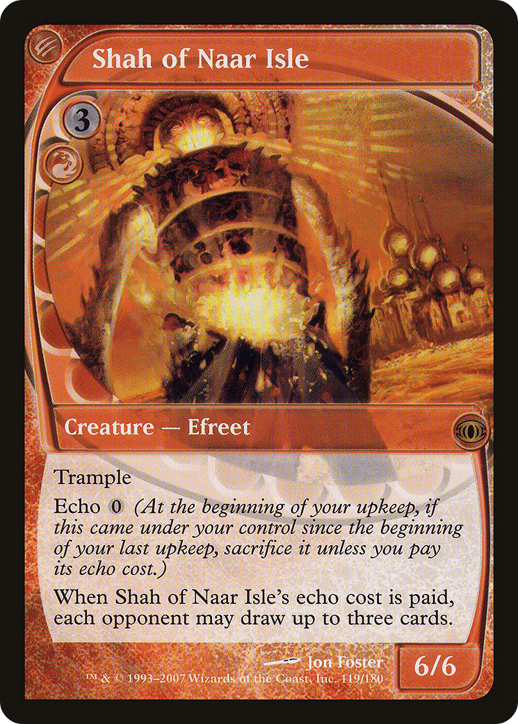 Shah of Naar Isle (FUT-119) [Future Sight] Foil