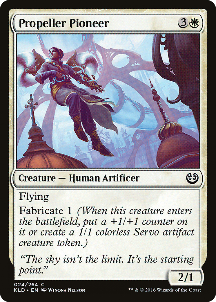 Propeller Pioneer (KLD-024) [Kaladesh] Foil