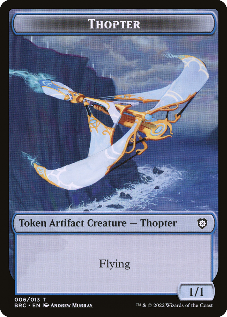 Thopter (TBRC-006) [The Brothers' War Commander Tokens]