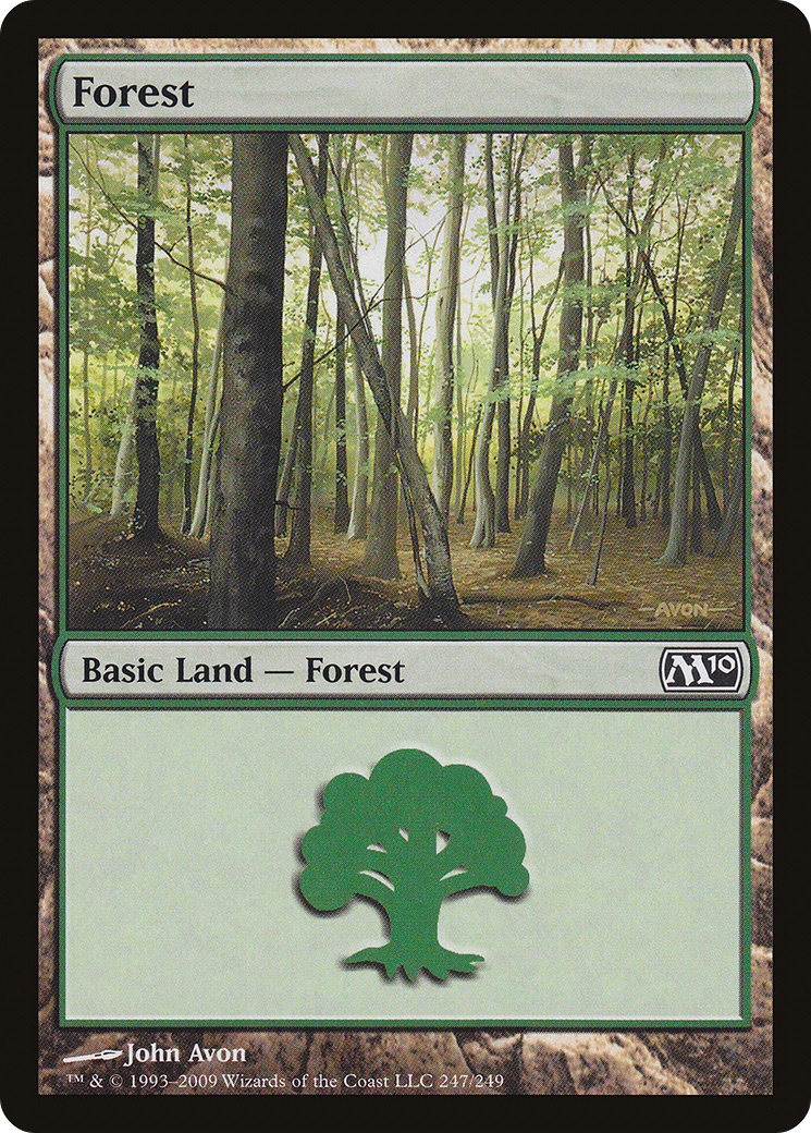Forest (M10-247) [Magic 2010]