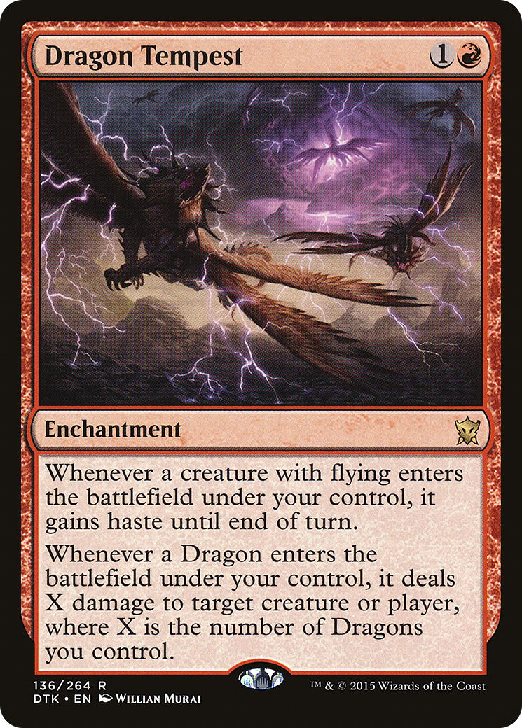 Dragon Tempest (DTK-136) [Dragons of Tarkir] Foil