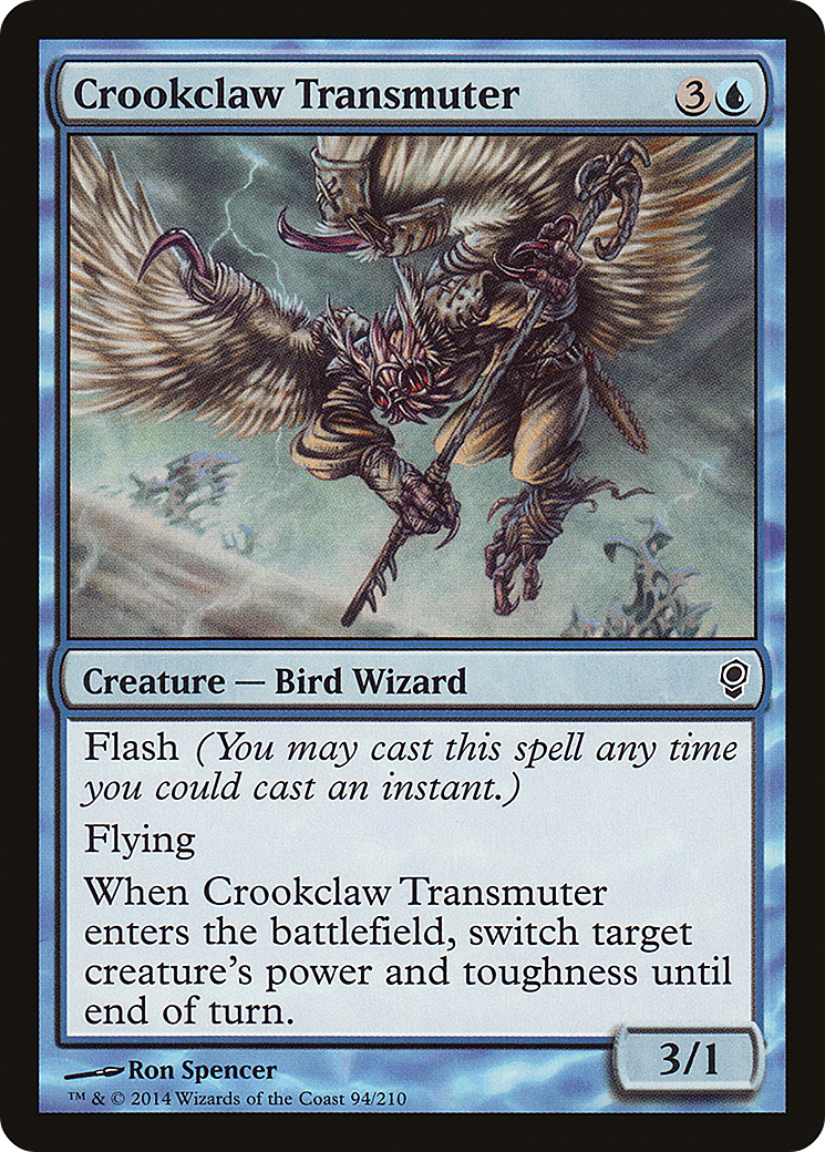 Crookclaw Transmuter (CNS-094) [Conspiracy] Foil