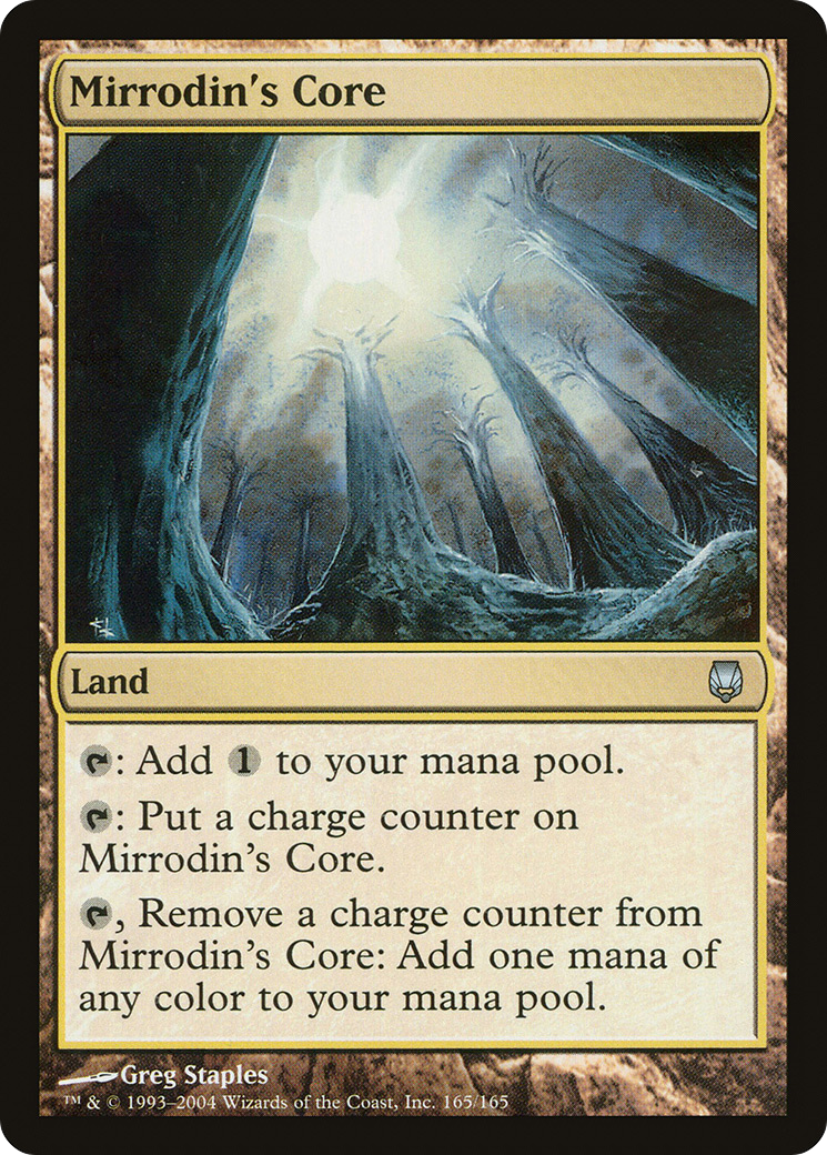 Mirrodin's Core (DST-165) [Darksteel]