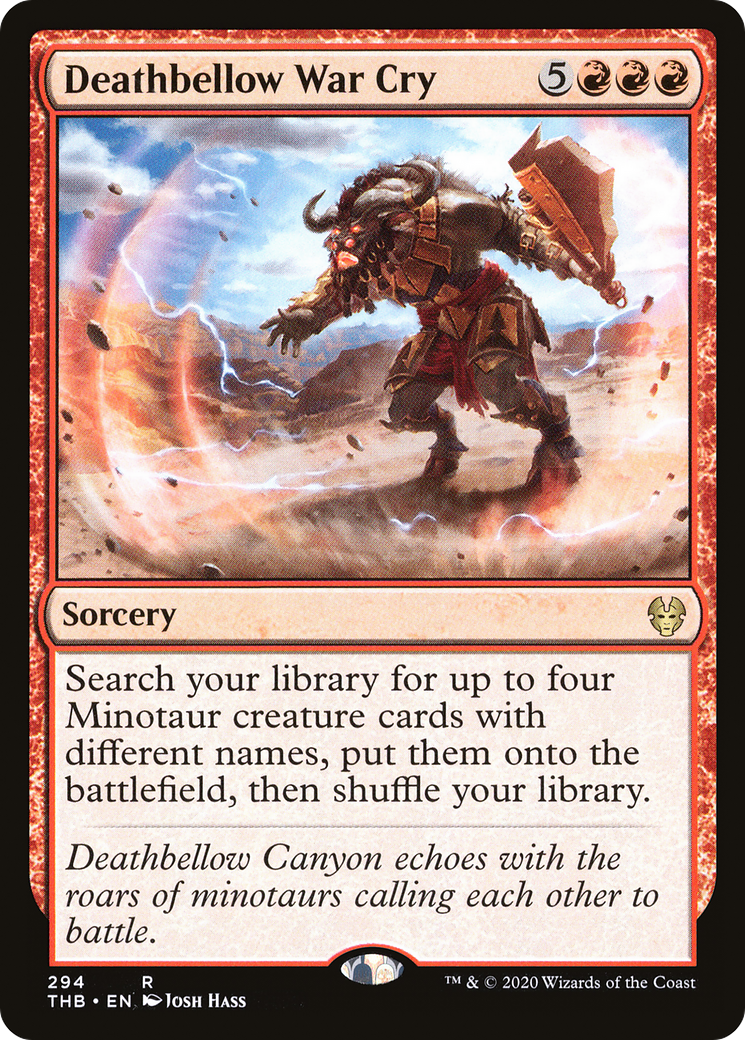 Deathbellow War Cry (THB-294) [Theros Beyond Death]