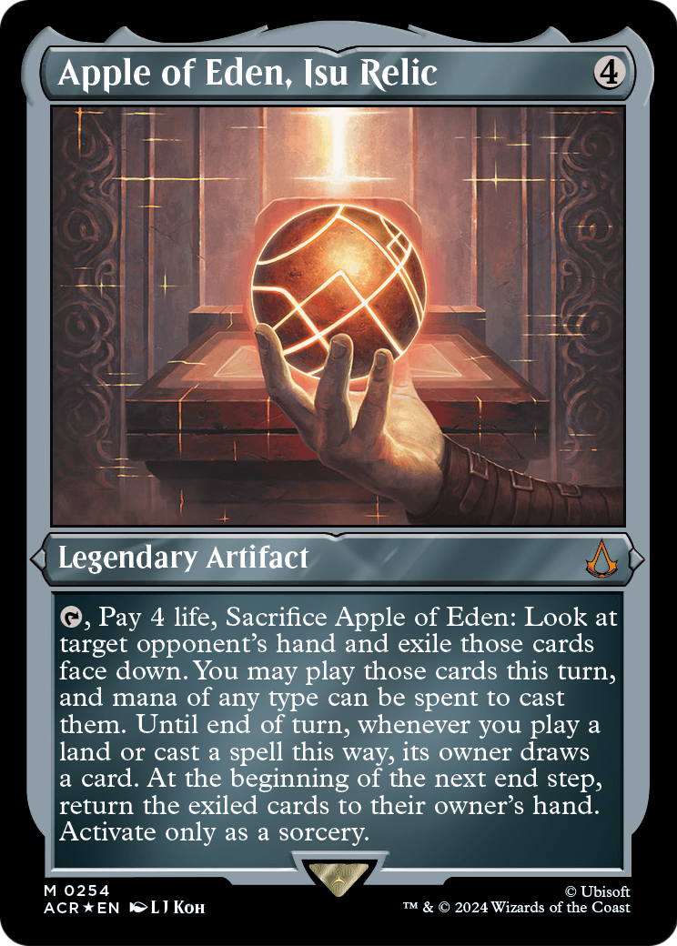 Apple of Eden, Isu Relic (Foil Etched) (ACR-254) [Assassin's Creed] Foil