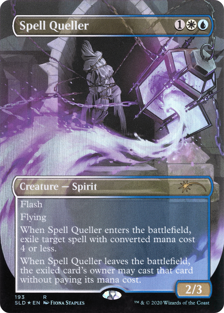 Spell Queller (SLD-193) (Borderless) [Secret Lair Drop] Foil