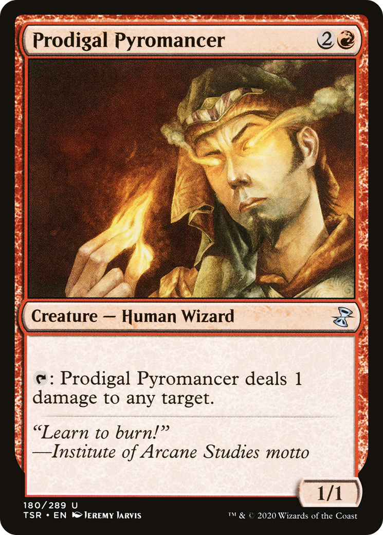 Prodigal Pyromancer (TSR-180) [Time Spiral Remastered]