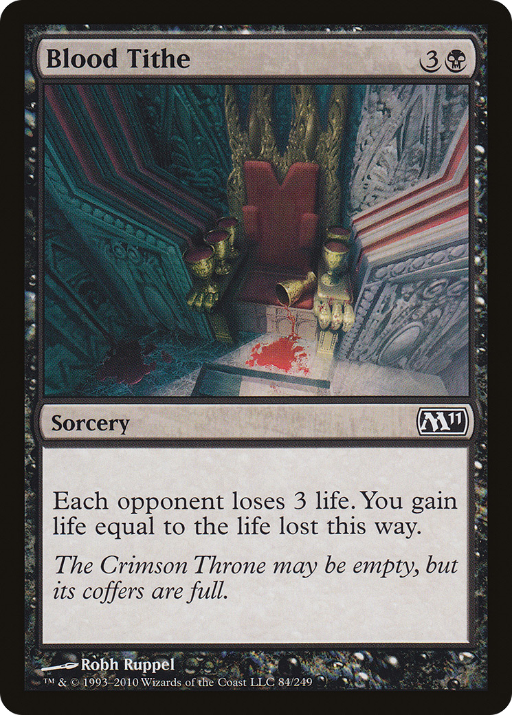 Blood Tithe (M11-084) [Magic 2011] Foil