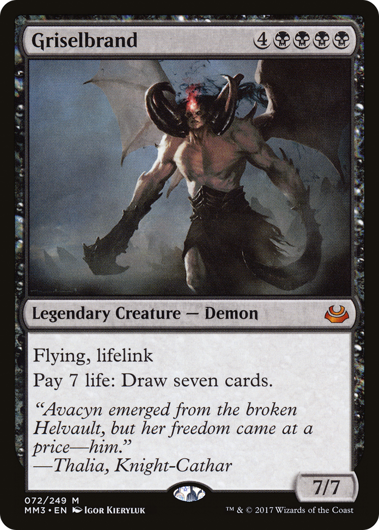 Griselbrand (MM3-072) [Modern Masters 2017]