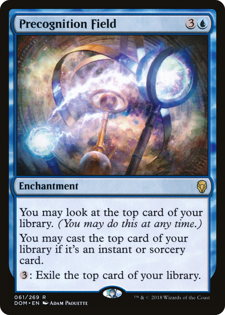 Precognition Field (DOM-061) [Dominaria] Foil