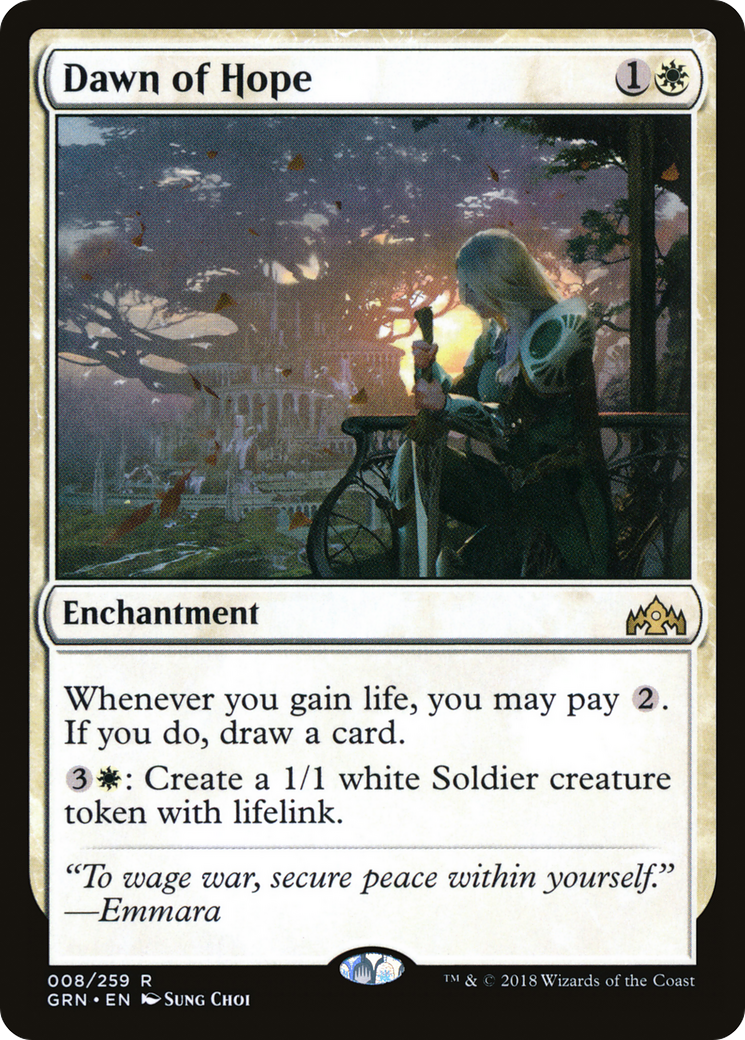 Dawn of Hope (GRN-008) [Guilds of Ravnica] Foil