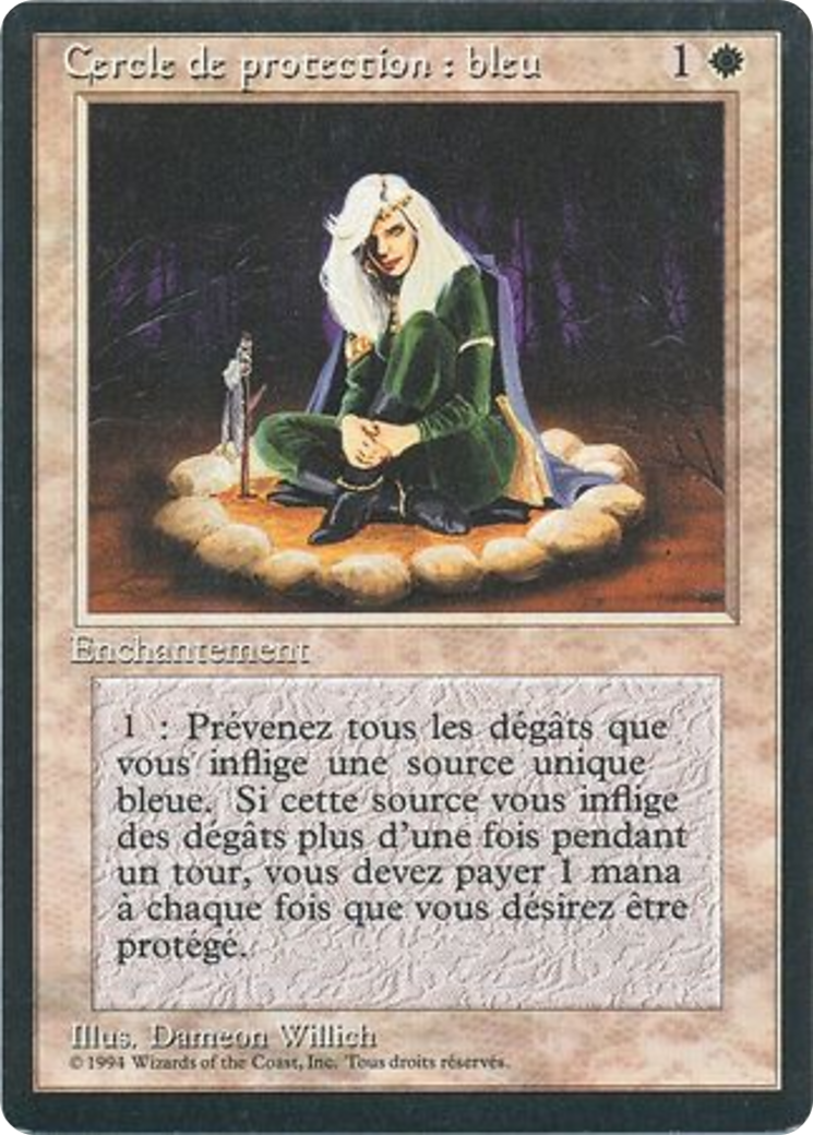 Circle of Protection: Blue [Foreign Black Border]