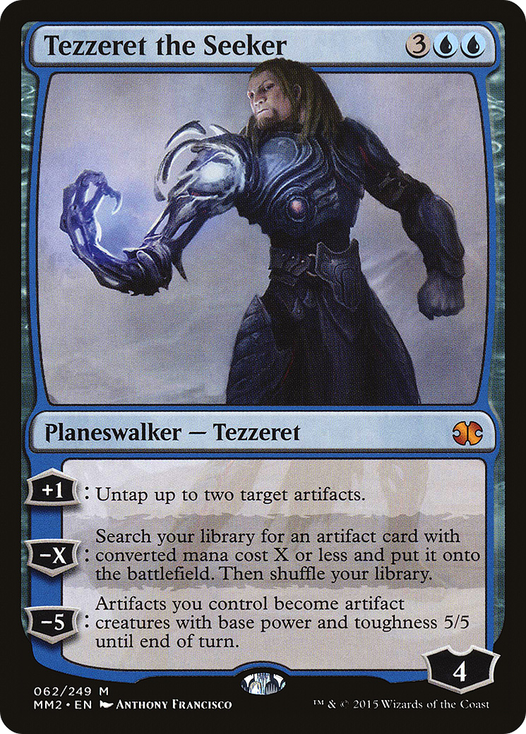 Tezzeret the Seeker (MM2-062) [Modern Masters 2015] Foil