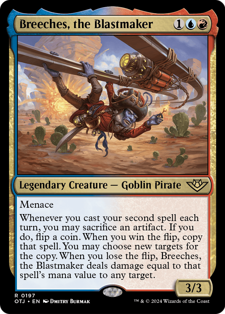Breeches, the Blastmaker (OTJ-197) [Outlaws of Thunder Junction] Foil