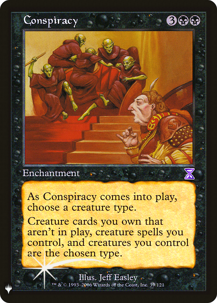Conspiracy (LIST-TSB-39) [The List] Foil