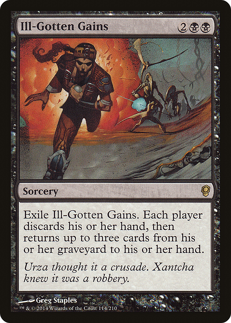 Ill-Gotten Gains (CNS-114) [Conspiracy] Foil