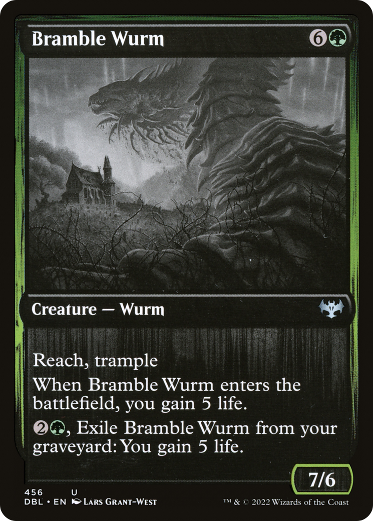 Bramble Wurm (DBL-456) [Innistrad: Double Feature]