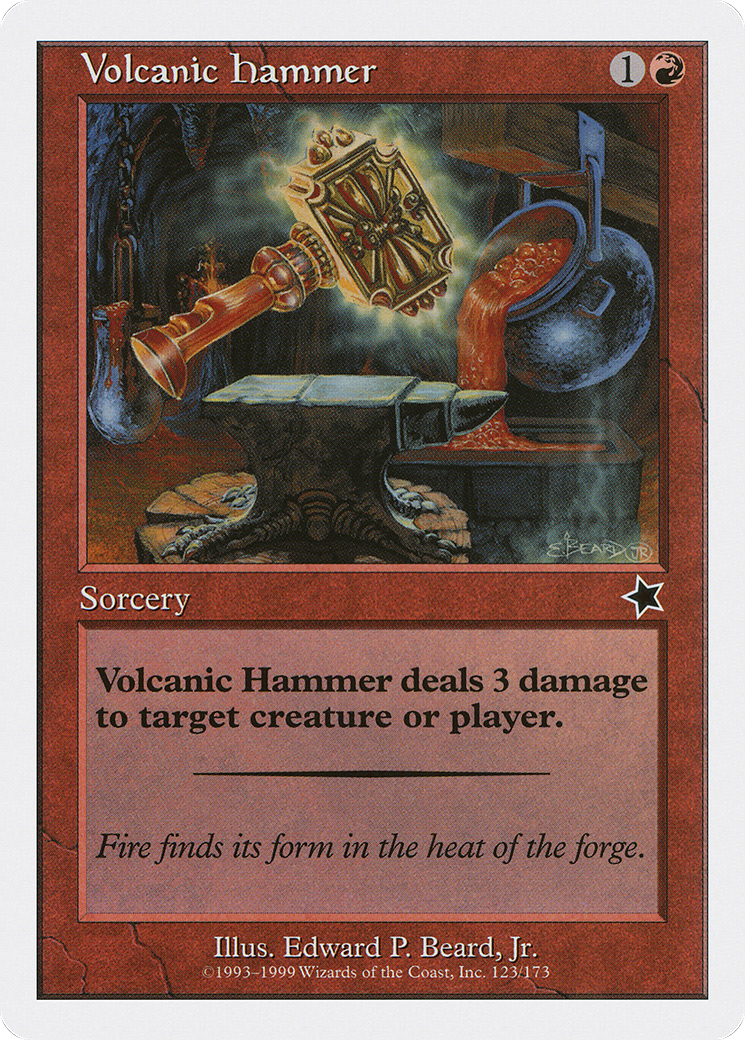 Volcanic Hammer (S99-123) [Starter 1999]