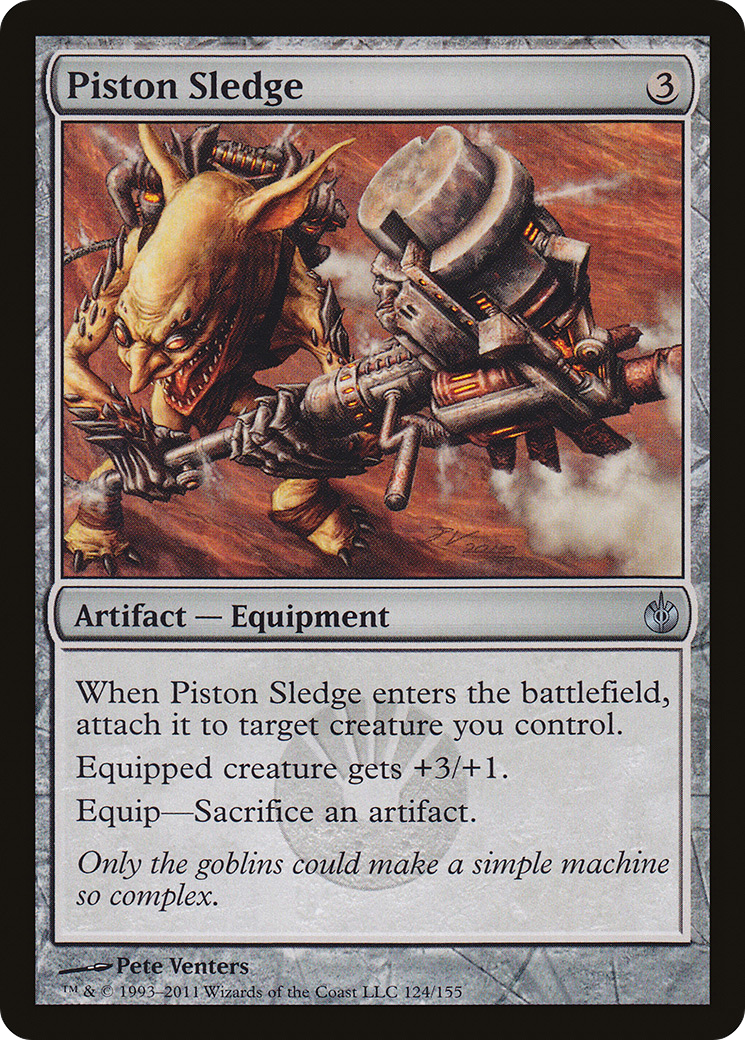 Piston Sledge (MBS-124) [Mirrodin Besieged]