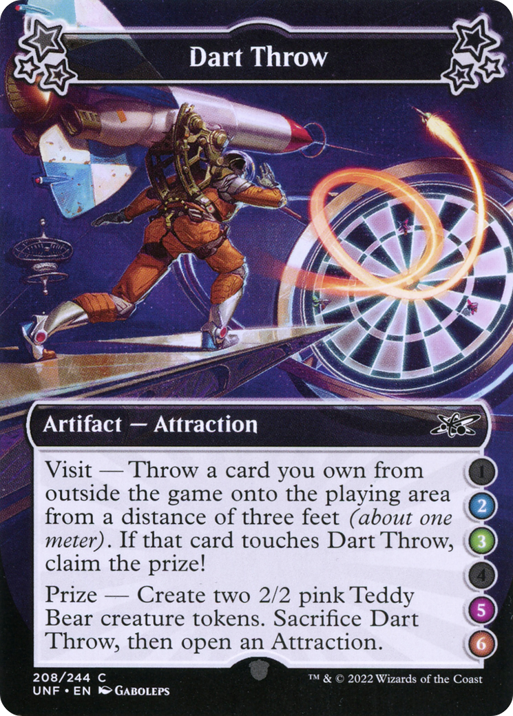 Dart Throw (2-3-5-6) (UNF-208) [Unfinity]