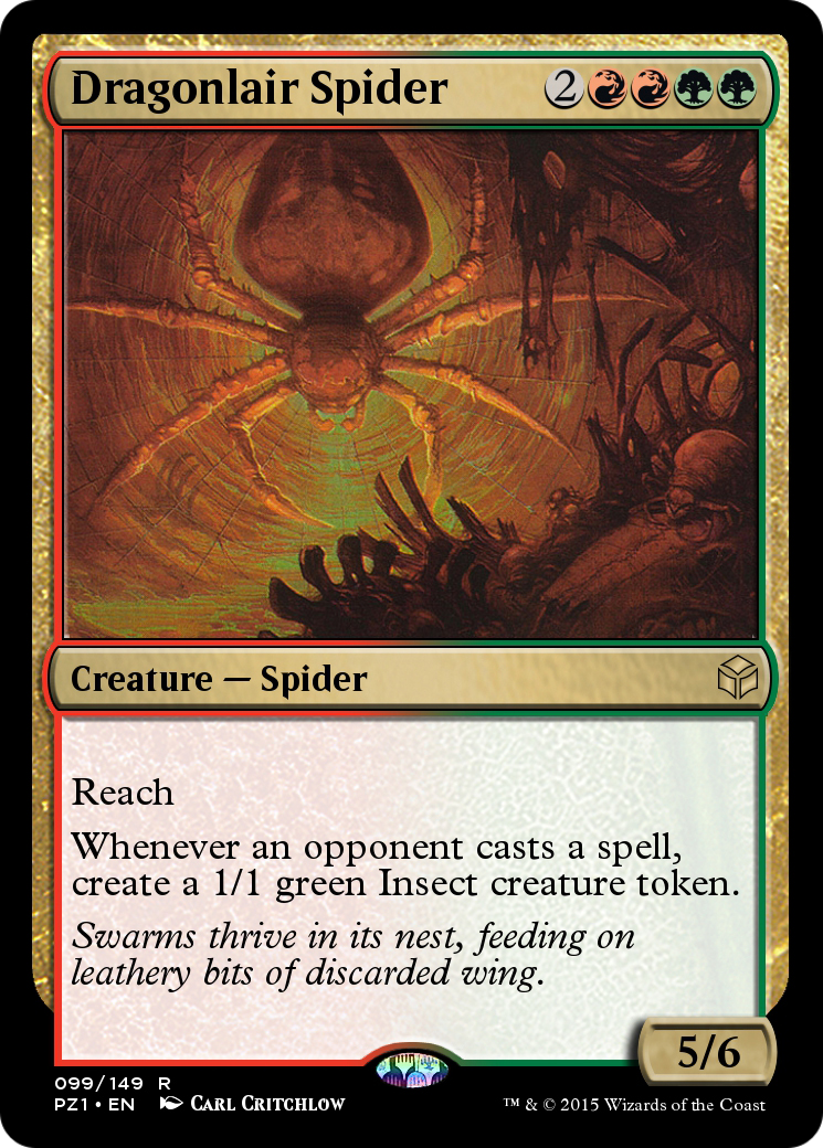 Dragonlair Spider (PZ1-099) [Legendary Cube Prize Pack]