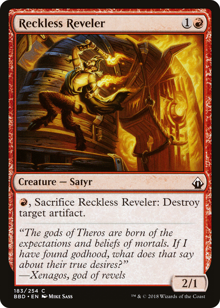 Reckless Reveler (BBD-183) [Battlebond]
