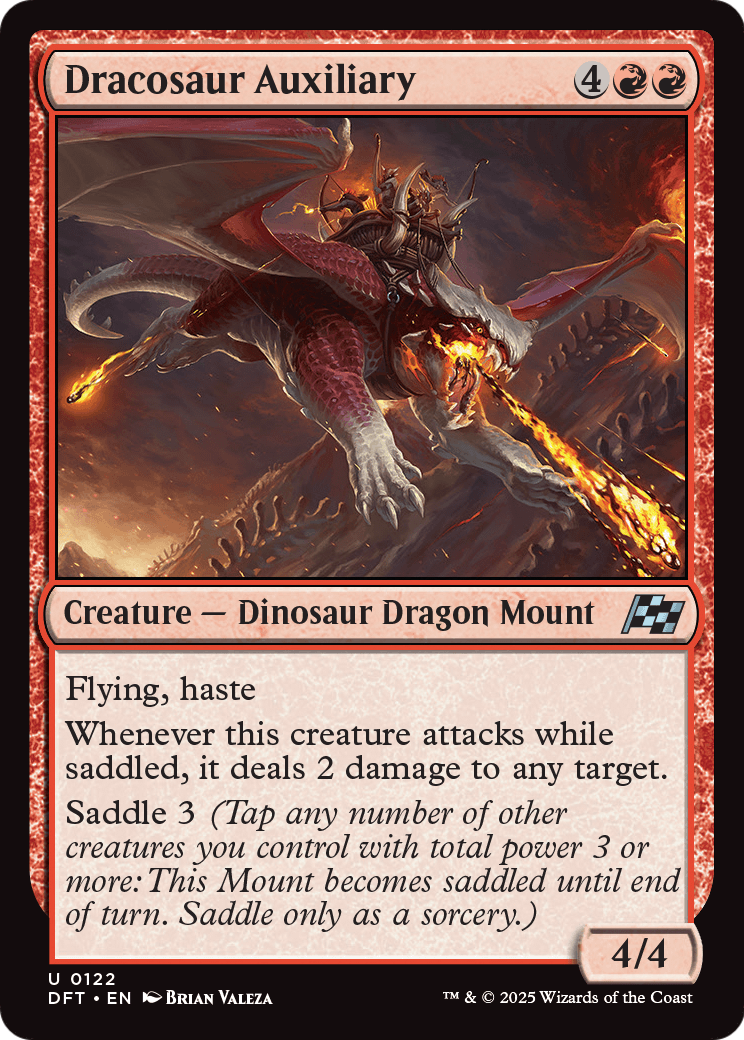 Dracosaur Auxiliary (DFT-122) [Aetherdrift]
