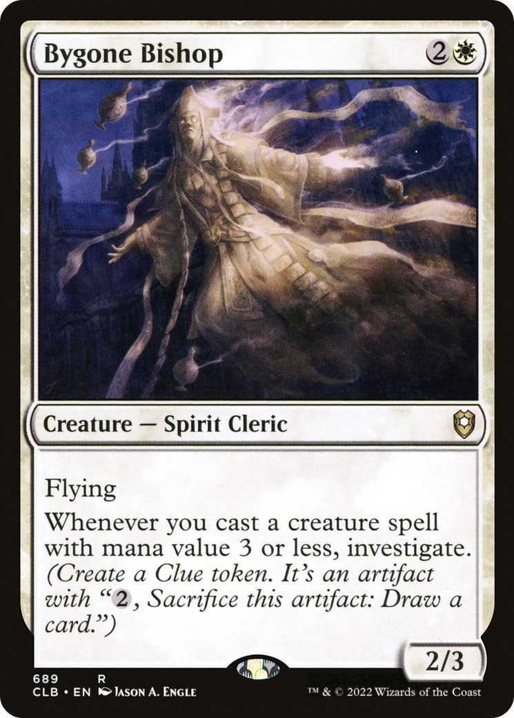 Bygone Bishop (CLB-689) [Commander Legends: Battle for Baldur's Gate]