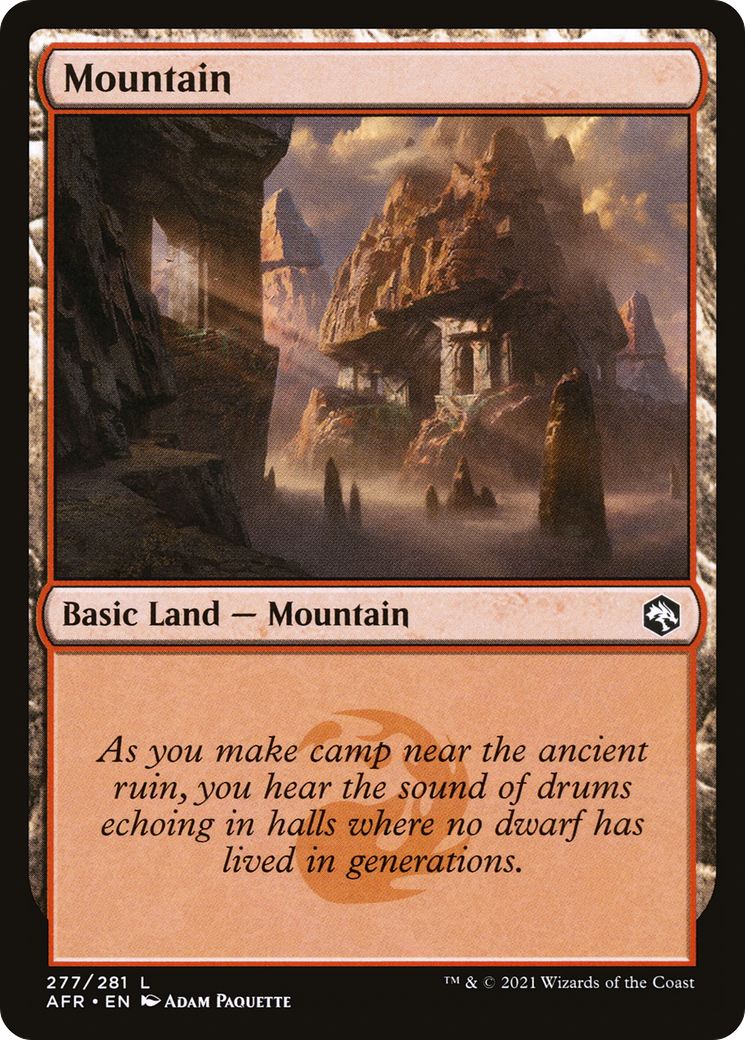 Mountain (AFR-277) [Adventures in the Forgotten Realms]