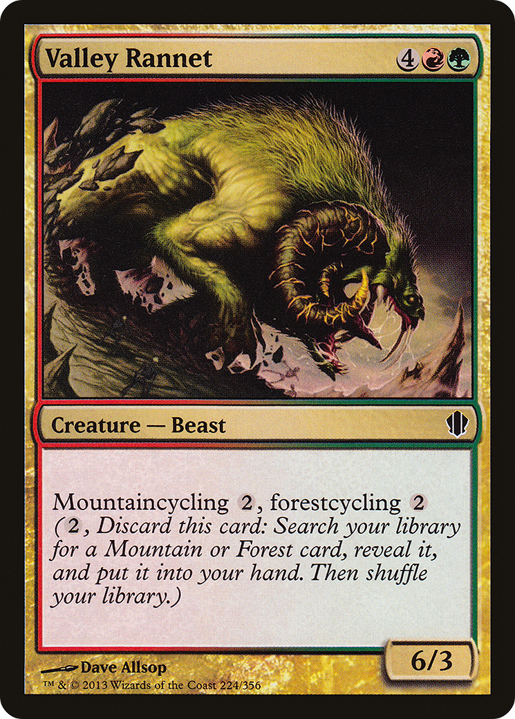 Valley Rannet (C13-224) [Commander 2013]