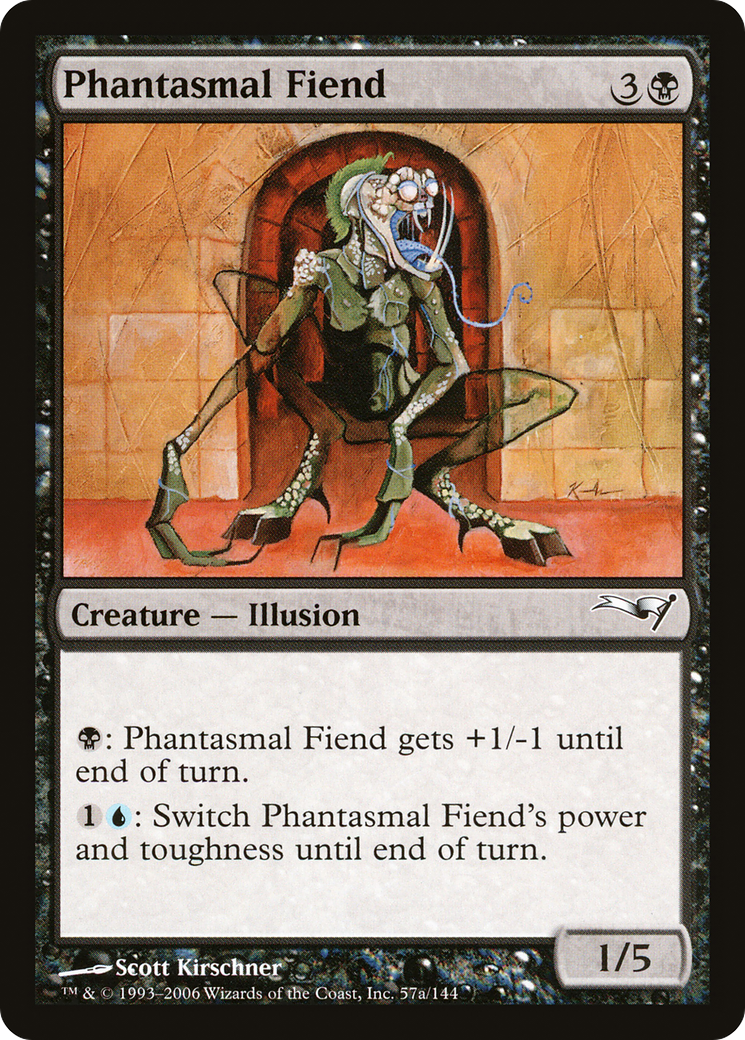Phantasmal Fiend (CTD-57A) [Coldsnap Theme Decks]