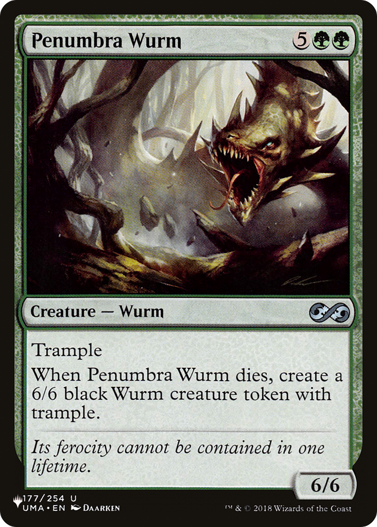 Penumbra Wurm (LIST-UMA-177) [The List]