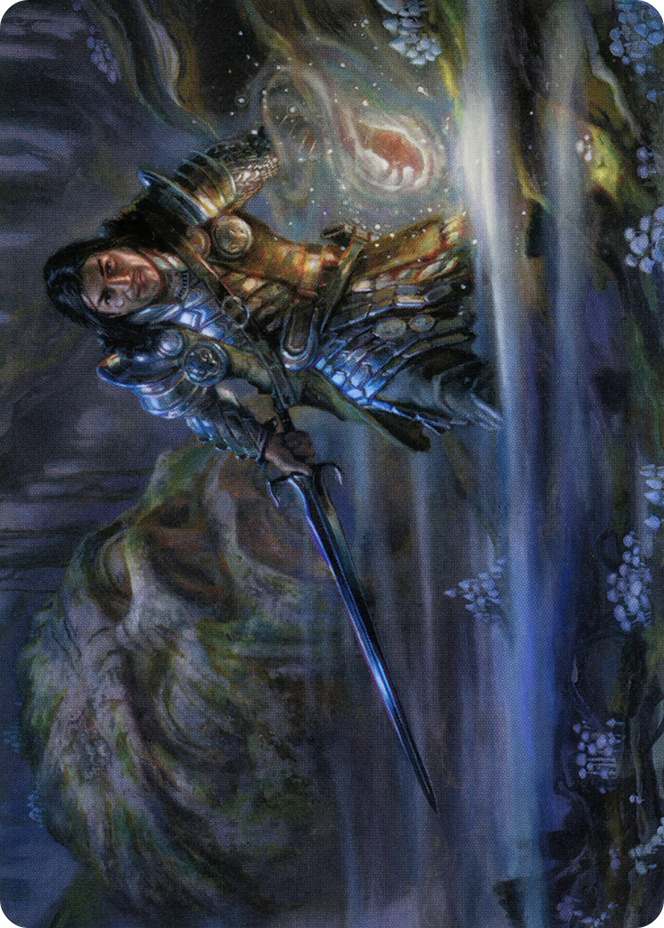 Carth the Lion // Carth the Lion (AMH2-047) (Borderless) [Modern Horizons 2 Art Series] Foil