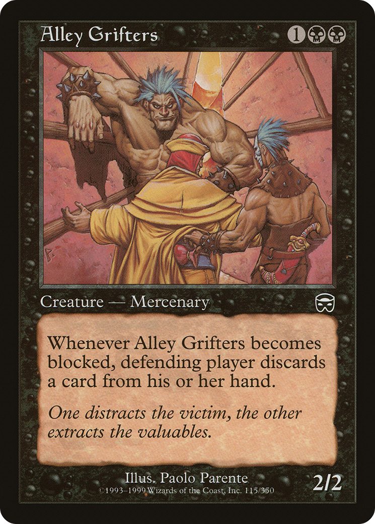 Alley Grifters (MMQ-115) [Mercadian Masques] Foil