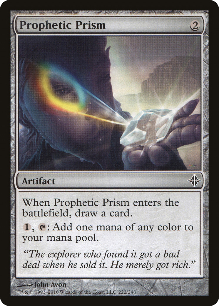 Prophetic Prism (ROE-222) [Rise of the Eldrazi]
