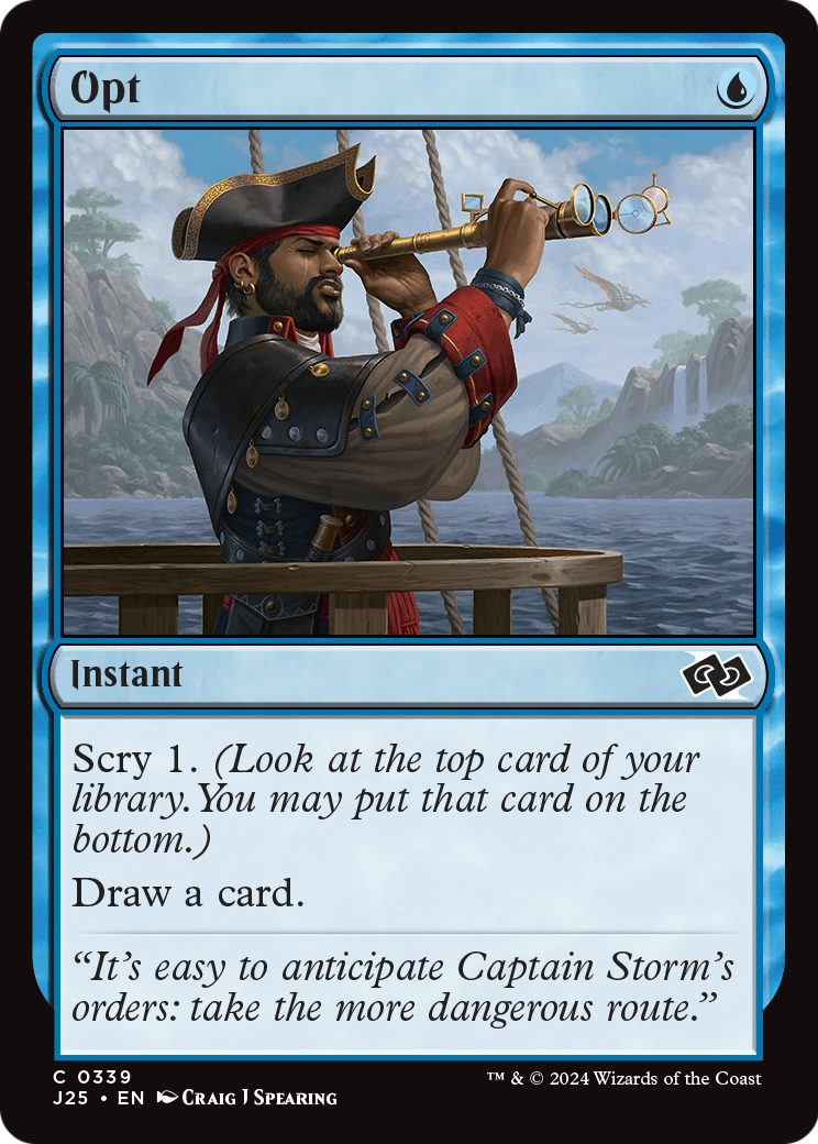 Opt (J25-339) [Foundations Jumpstart]