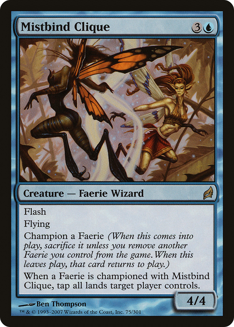 Mistbind Clique (LRW-075) [Lorwyn]