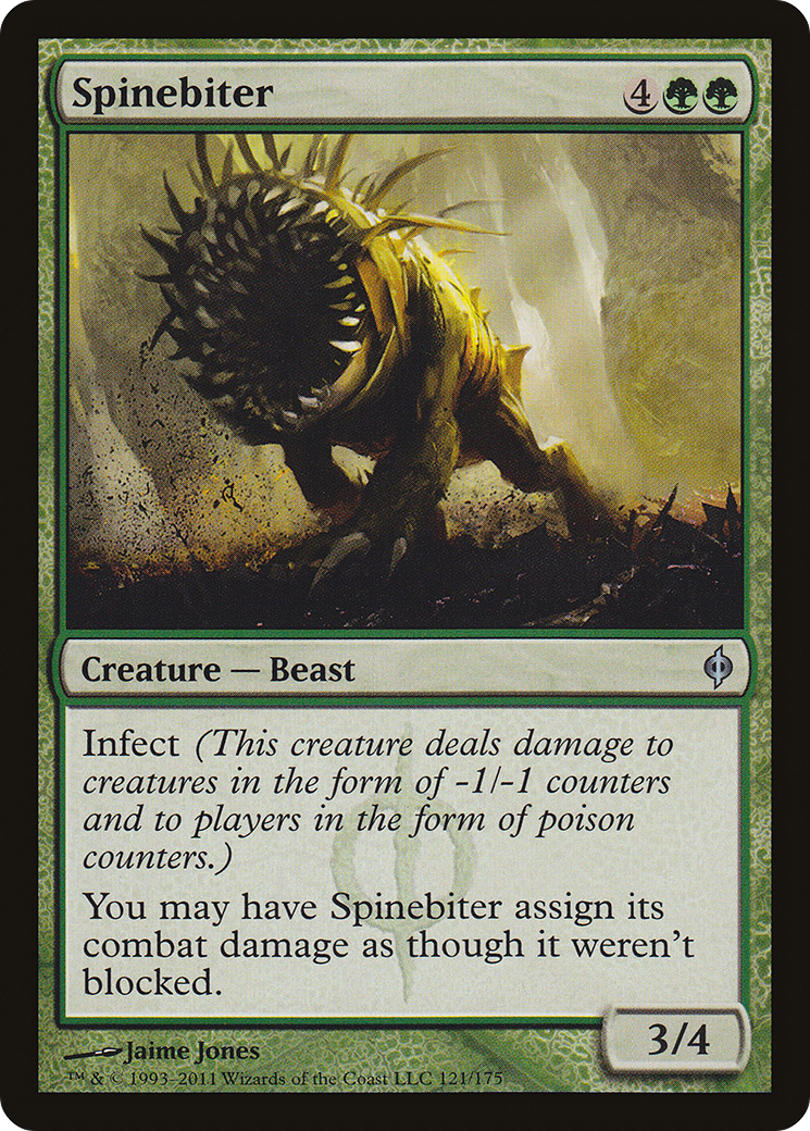 Spinebiter (NPH-121) [New Phyrexia] Foil