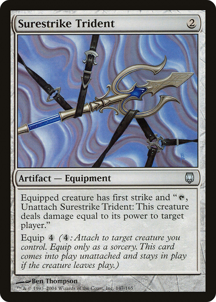 Surestrike Trident (DST-147) [Darksteel] Foil