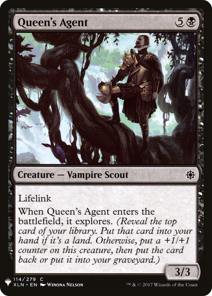 Queen's Agent (LIST-XLN-114) [The List]