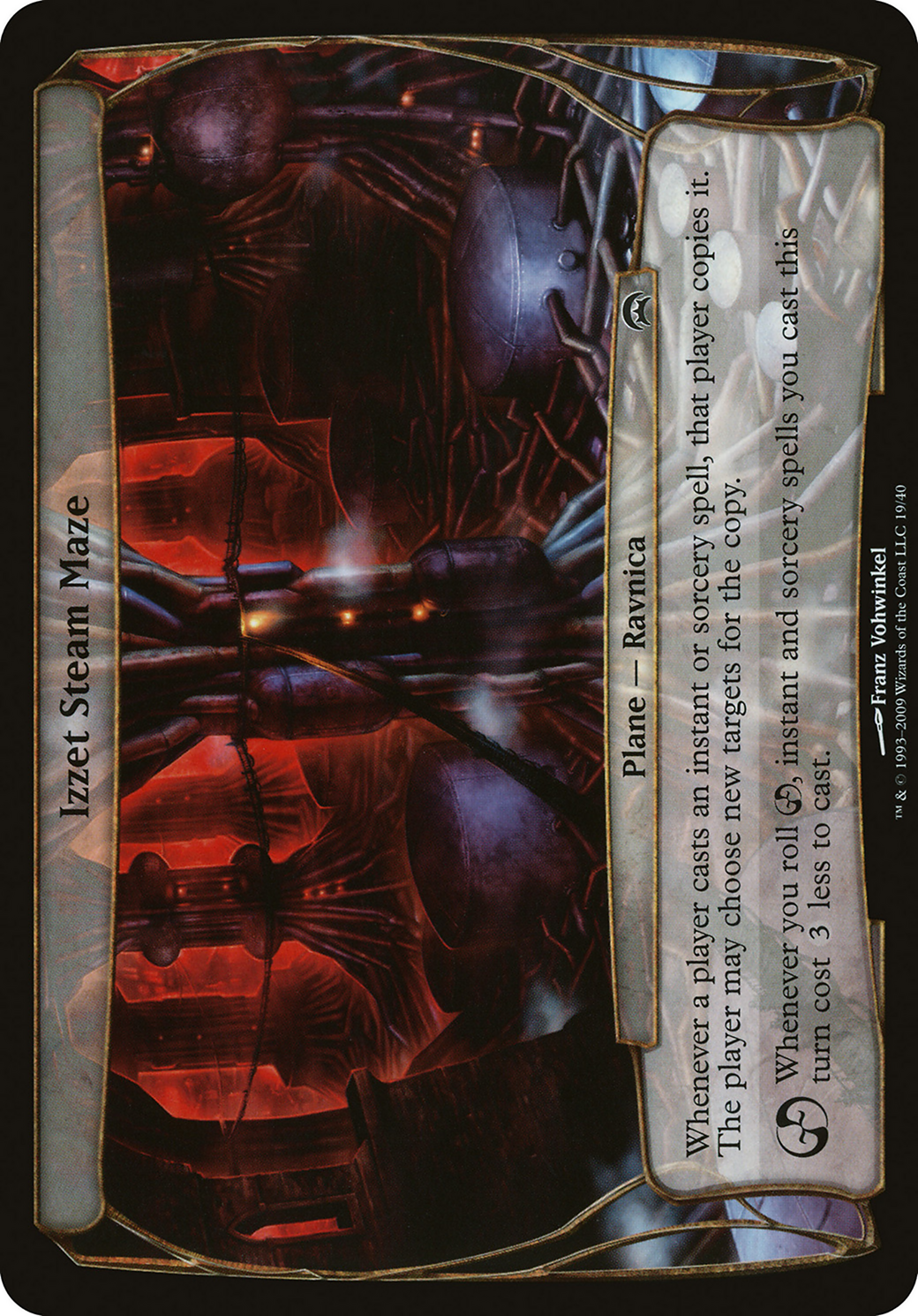 Izzet Steam Maze (Planechase) [Planechase Planes]