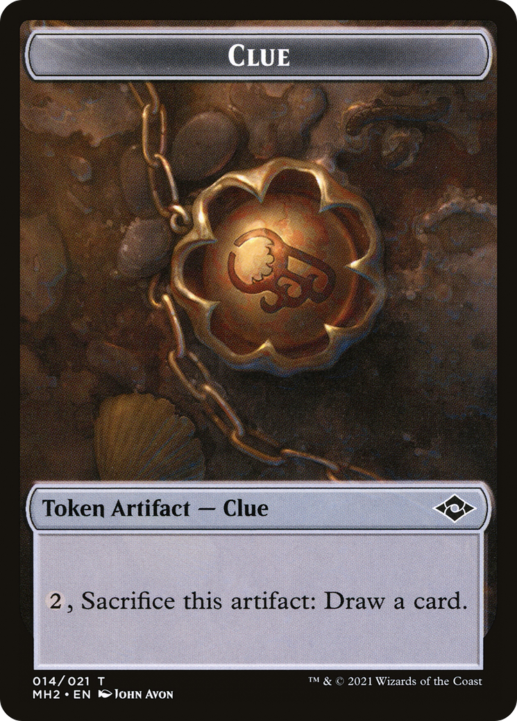 Clue (TMH2-014) [Modern Horizons 2 Tokens]