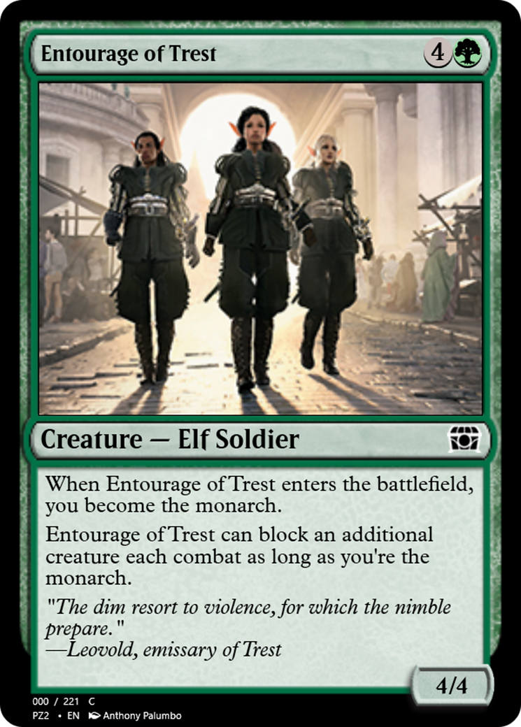 Entourage of Trest (PZ2-65783) [Treasure Chest] Foil