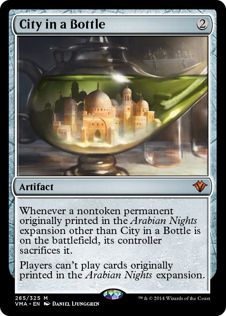 City in a Bottle (VMA-265) [Vintage Masters] Foil