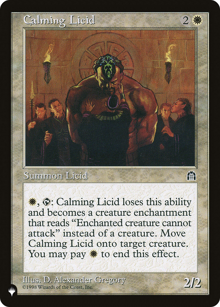 Calming Licid (LIST-STH-2) [The List]