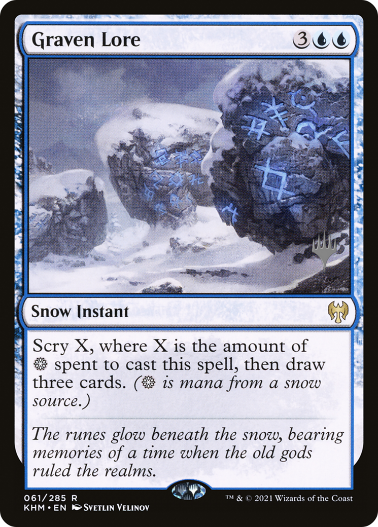 Graven Lore (PPKHM-061) [Promo Pack: Kaldheim Promos]