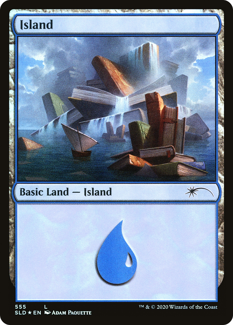 Island (SLD-555) [Secret Lair Drop] Foil