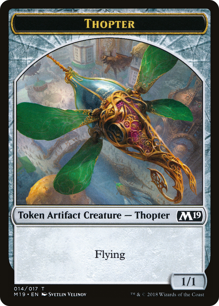 Thopter Token (M19-014) [Core Set 2019 Tokens]
